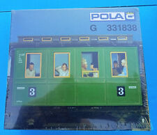 POLA G, LGB, 331838 - sitting coach travellers, sitzende Reisende im Waggon, neu