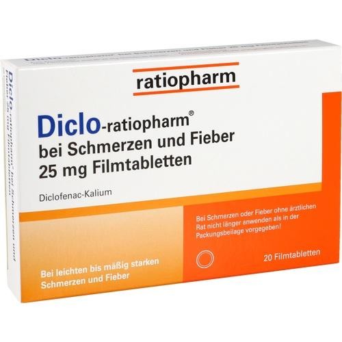 Diclo ratiopharm bei schmerzen - diclo-ratiopharm,