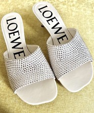 Loewe Pumps Petal Strassed Mule 45 Größe 38 