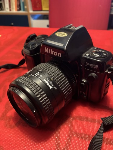 Vintage kamera nikon f801s - vintage,