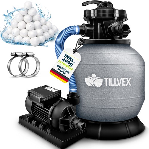 Sandfilteranlage mit pumpe - sandfilteranlage,