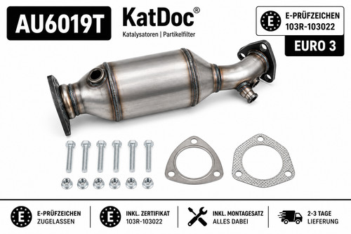 Katalysator audi b6 - a4,