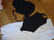 Ballettbody mit Wickeljacke und Jogginghose Größe 158