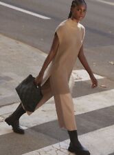 Damen Donna Hallhuber lammnappa Lederhose Culotte 34 Cappuccino