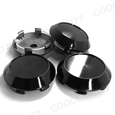 4x 70mm Racing Schwarz