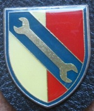 Brustanhänger Verbandsabeichenzeichen InstBt 2 Kassel Rand Bonner Fahnenfabrik