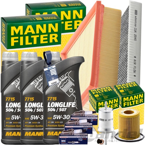 Mann inspektionskit 3x1l - mann, inspektionskit+3x1l