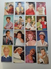 50er Jahre OK-Kaugummi Sammelbilder Filmstars/ 16 STK. !!
