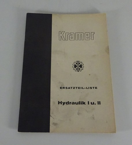 Teilekatalog kramer hydraulik - teilekatalog,