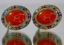 🌸 Vintage Ohrclips Silber