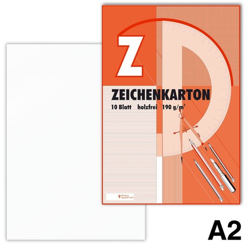 Zeichenkarton din 190 - din, a2