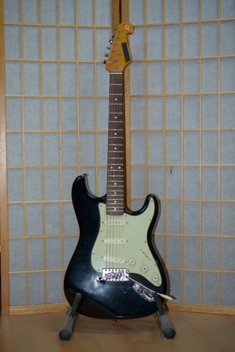 Gitarre stil einer - e-gitarre, im