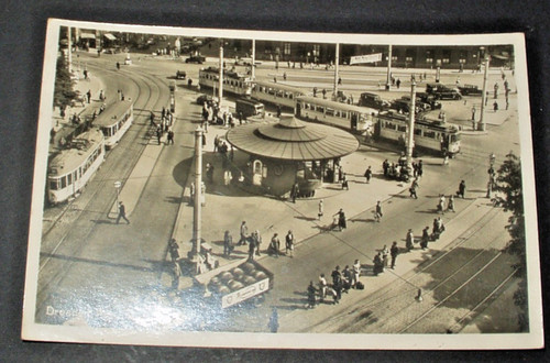 Dresden postplatz mit - dresden,