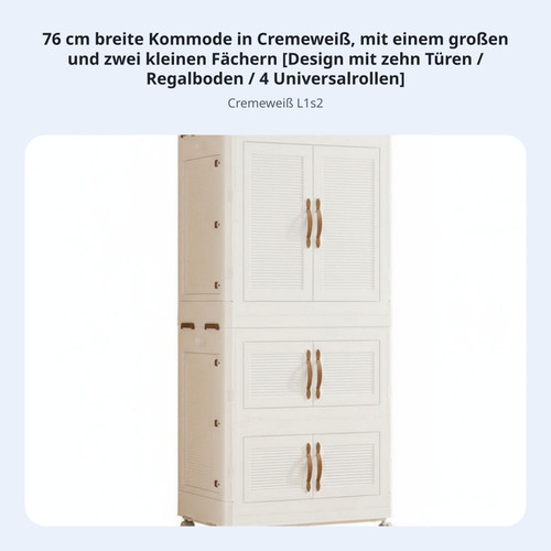 Faltbarer rollschrank - faltbarer,