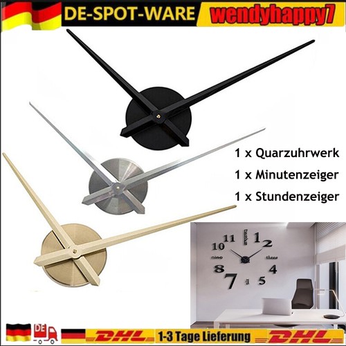 Diy große uhr zeiger - 3d,