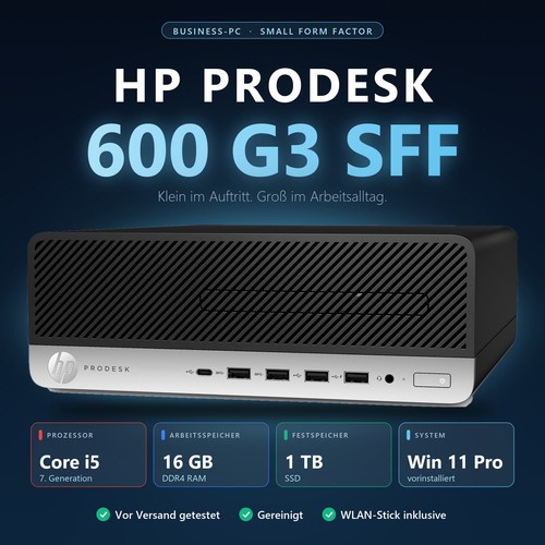 Prodesk 600 sff pc intel - 600,