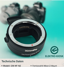 📸 Commlite CM-EF-NZ  Auto