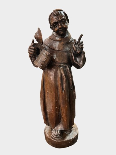 Handgeschnitzte holzfigur - handgeschnitzte,