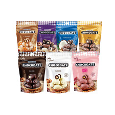 Schokodatteln mit Mandeln