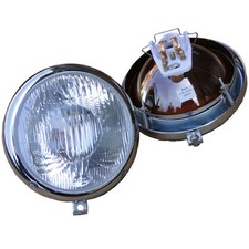1 Scheinwerfer-Einsatz für Eicher Raubtierserie Traktor an Motorhaube Einstelbar