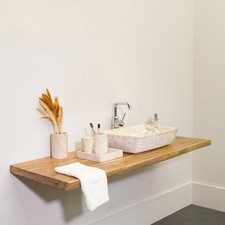 Teakholz Waschtischplatte 140