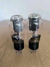 Pair RGN1404 SPEZIAL Tungsram V4200 tubes valvola Röhren