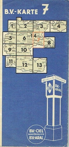 Aral benzol verband karte - aral, 7