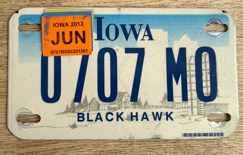 Nummernschild usa iowa - iowa, *