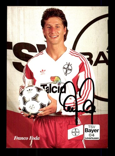 Franco foda autogrammkarte - franco,