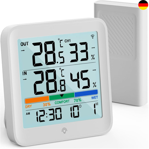 Kabelloses thermometer - kabelloses,