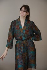 Reine Seide Midi Kimono