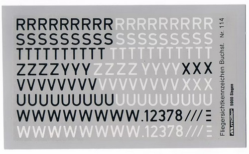 Decals fliegersicht - 1:87, "fliegersicht