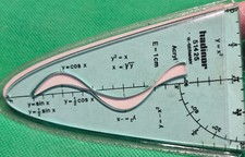 hadinor 51425 Parabel, technische Schablone mit Anwendungsbeispielen