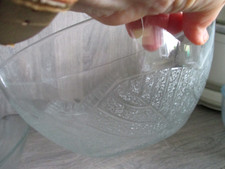 Glasschüssel groß