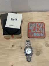 Vintage Fossil Blue Herren
