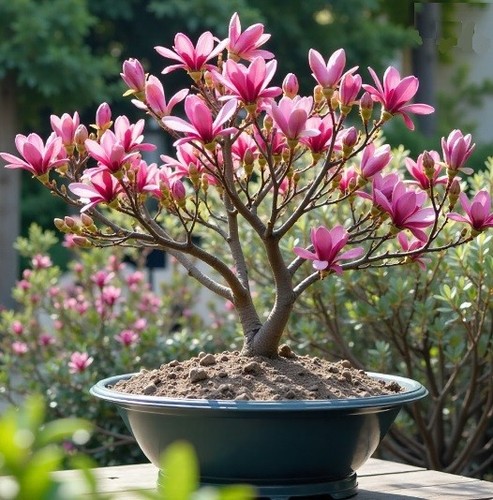 Magnolie stecklinge dunkelrosa - magnolie,