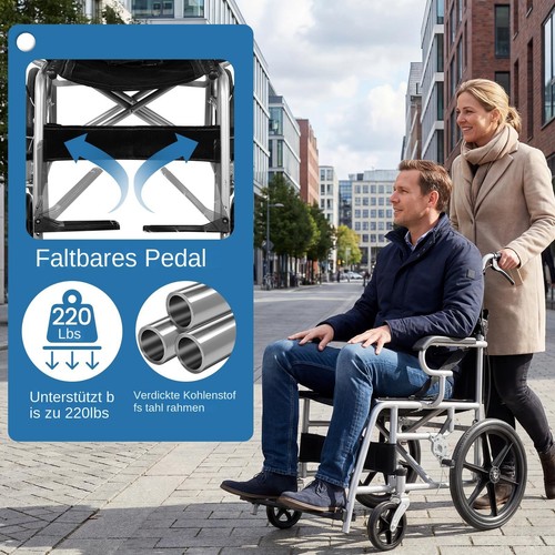 Faltrollstuhl rollstuhl - faltrollstuhl,