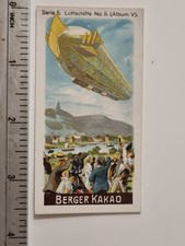 Zeppelin    chocolate card