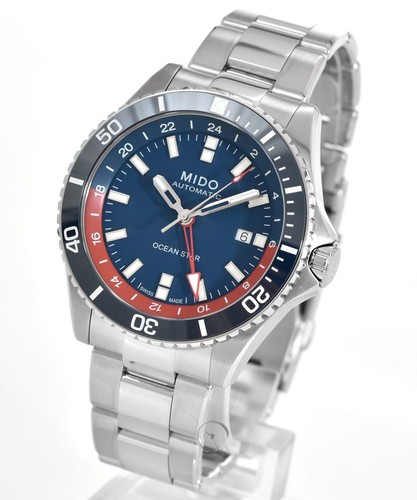 Mido ocean star gmt - star,