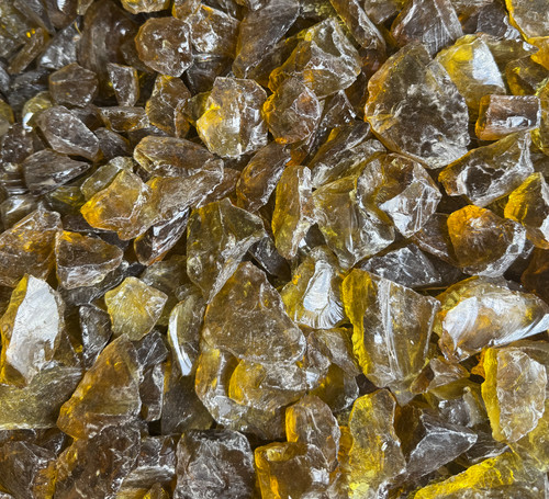 Gartendeko glasbrocken - gartendeko,