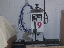 Papier Bohrmaschine PB 1008 S Eine Spindel Profigerät Schiebetisch Bohrer Zubehö