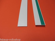 1m Flachleiste weiss Selbstklebend Abdeckleiste Kunststoff-Fensterleisten