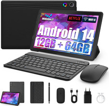 Tablet 10 Zoll 8-in-1 Kit Android 14 Tablet PC
