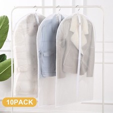 10 Kleidersäcke Transparent