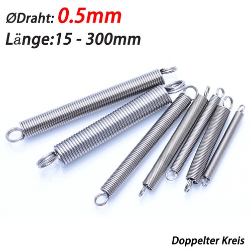 ødrahtdurch 5mm zugfeder - Ødrahtdurch, 0.5mm