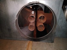 RHEINLAND Warmlufterzeuger Hallenheizung 2x250 kW Öl Gas funktionstüchtig