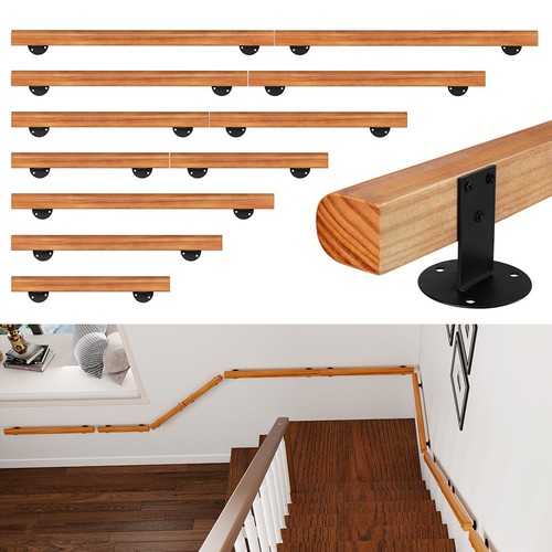 Holzhandlauf 200cm - holzhandlauf, 50-200cm