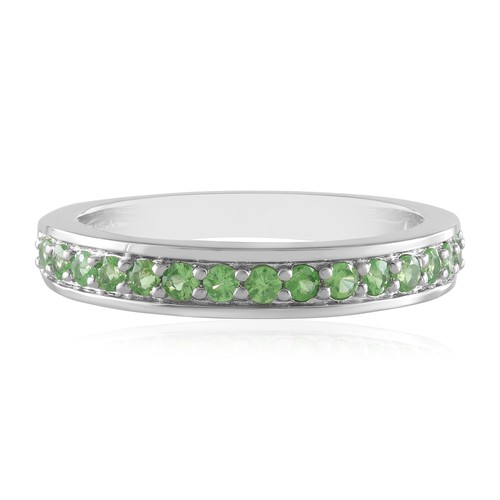 Tansanischer tsavorit silber - tansanischer,