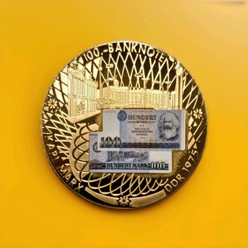 Ddr banknotenprägung 100 - banknotenprägung, mark
