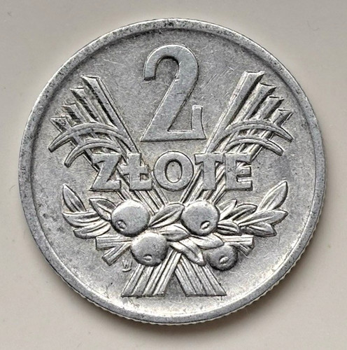 Polen zlote 1974 aluminium - zlote,